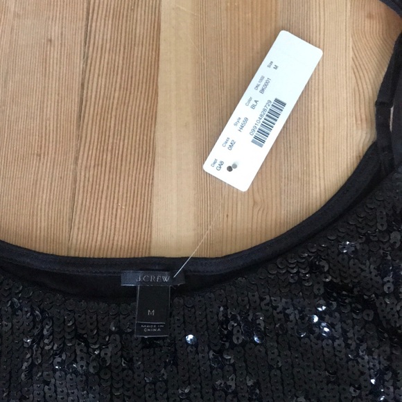 NWT J Crew Sequin Cami - Picture 6 of 8